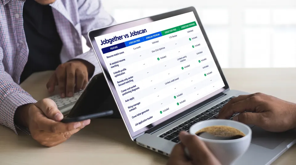 Jobgether vs Jobscan: Which One Actually Works for a Senior Remote Job Search?